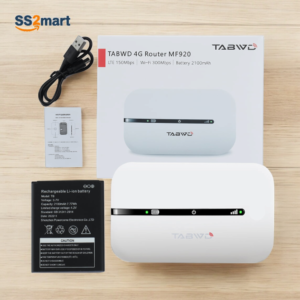 TABWD 4G Portable Pocket Router MF920 - White